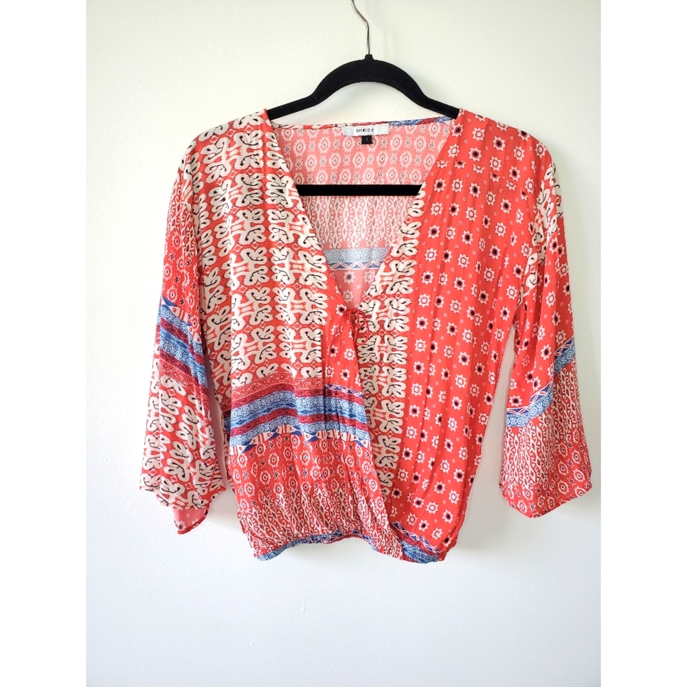 Boho chic blouse